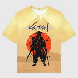 Женская футболка oversize 3D Kenshi
