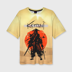 Женская футболка oversize 3D Kenshi