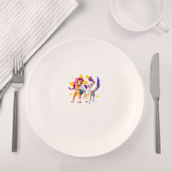 Набор: тарелка + кружка Magic Pony Friends - фото 2