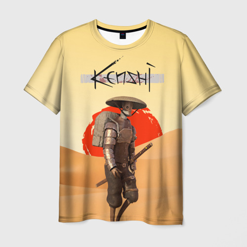 Мужская футболка с принтом Kenshi Кенши, вид спереди №1