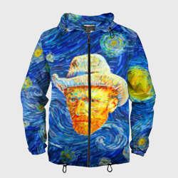 Мужская ветровка 3D Van Gogh Paints