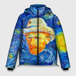 Мужская зимняя куртка 3D Van Gogh Paints
