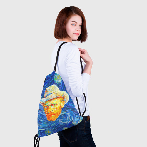 Рюкзак-мешок 3D Van Gogh Paints - фото 5