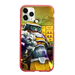 Чехол для iPhone 11 Pro Max матовый Deep Rock Galactic Бурильщик