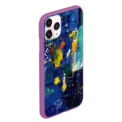 Чехол для iPhone 11 Pro Max матовый Краска paint - фото 2