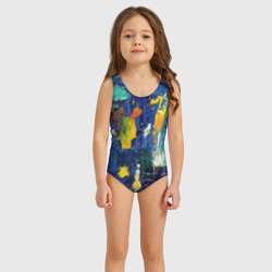 Детский купальник 3D Краска paint