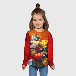 Детский лонгслив 3D Deep Rock Galactic Инженер - фото 2