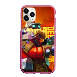 Чехол для iPhone 11 Pro Max матовый Deep Rock Galactic Инженер