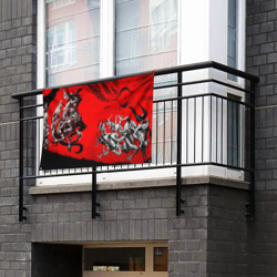 Флаг-баннер Warhammer demons - фото 2