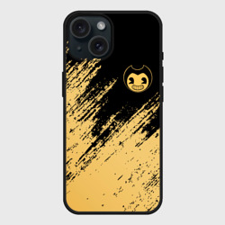 Чехол силиконовый для Apple iPhone 15 матовый [Bendy and the ink machine] - Вектор