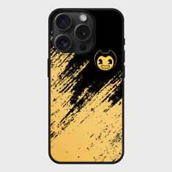 Чехол силиконовый для Apple iPhone 15 Pro матовый [Bendy and the ink machine] - Вектор