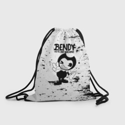 Рюкзак-мешок 3D [Bendy and the ink machine] - Black & White