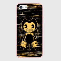 Чехол для iPhone 5/5S матовый [Bendy and the ink machine] - Бенди
