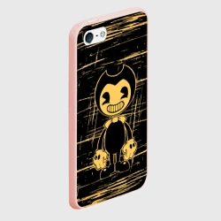 Чехол для iPhone 5/5S матовый [Bendy and the ink machine] - Бенди - фото 2