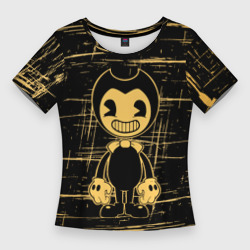 Женская футболка 3D Slim [Bendy and the ink machine] - Бенди