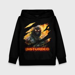 Детская толстовка 3D Disturbed demon fire демон в огне