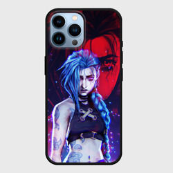 Чехол для iPhone 14 Pro Max Jinx here was Arcane league of Legends