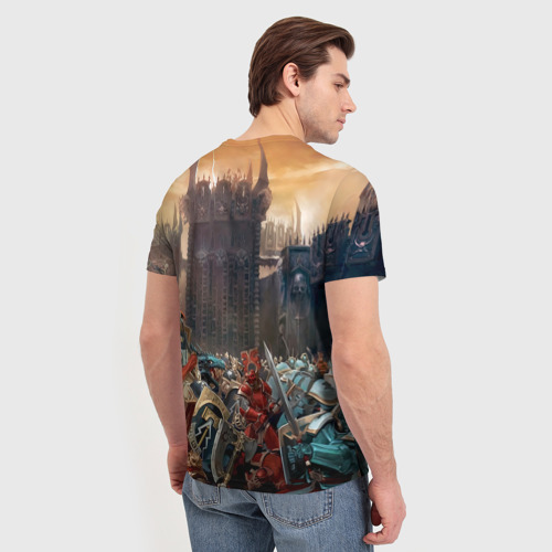 Мужская футболка 3D Ваха Осада, цвет 3D печать - фото 4