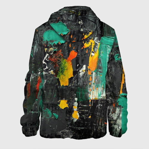 Мужская куртка 3D Пятна краски, цвет 3D печать - фото 2