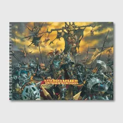 Альбом для рисования Warhammer old battle