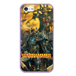 Чехол для iPhone 5/5S матовый Warhammer old battle