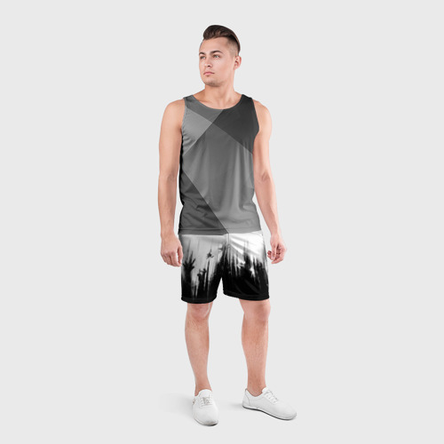 Мужские шорты спортивные Dying Light - 2, цвет 3D печать - фото 4