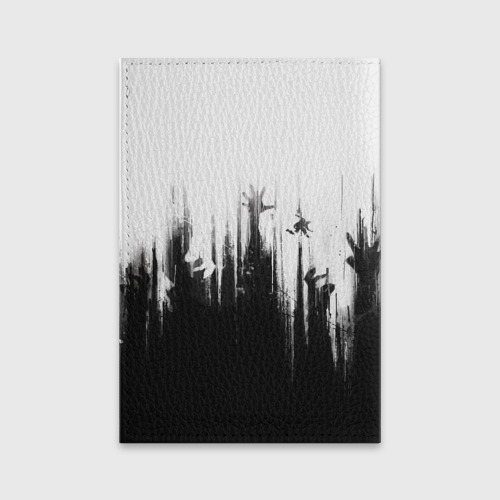 Обложка для паспорта матовая кожа Dying Light - 2, цвет черный - фото 2