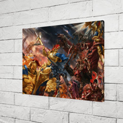 Холст прямоугольный Пекло битвы Warhammer - фото 2