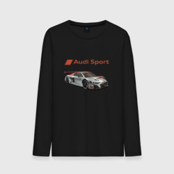 Мужской лонгслив хлопок Audi - racing team - motorsport