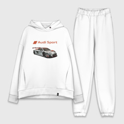 Женский костюм хлопок Oversize Audi - racing team - motorsport