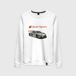 Женский свитшот хлопок Audi - racing team - motorsport