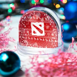 Игрушка Снежный шар Новогодний свитер Дота 2 новый год 2022 - фото 2