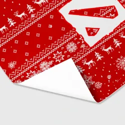 Бумага для упаковки 3D Новогодний свитер Дота 2 новый год 2022 - фото 2