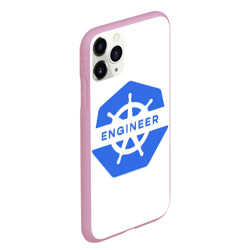 Чехол для iPhone 11 Pro Max матовый Kubernetes engineer - для программистов, разработчиков - фото 2