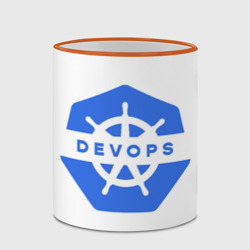 Кружка с полной запечаткой Kubernetes devops - для программистов и разработчиков - фото 2