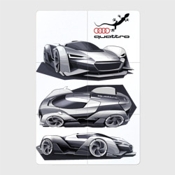 Магнитный плакат 2Х3 Audi motorsport concept sketch