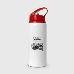 Бутылка для воды с трубочкой Audi salon concept
