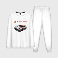 Мужская пижама с лонгсливом хлопок Ауди - автоспорт гоночная команда