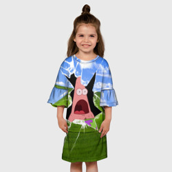 Детское платье 3D Патрик Сейчас будет локдаун - фото 2