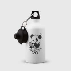 Бутылка спортивная Панда красит глаза - фото 2