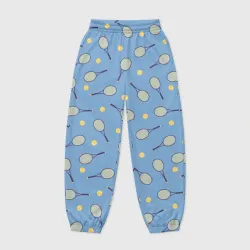 Женские джоггеры оверсайз 3D Большой теннис паттерн