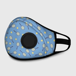 Маска из неопрена Большой теннис паттерн