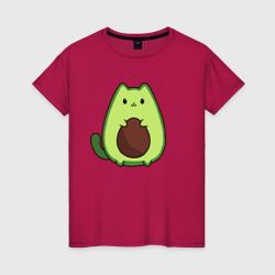 Женская футболка хлопок Avo cat o