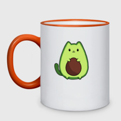 Кружка двухцветная Avo cat o