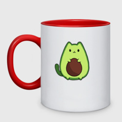 Кружка двухцветная Avo cat o