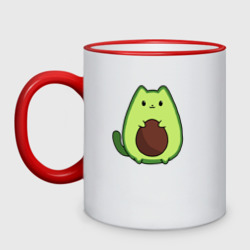 Кружка двухцветная Avo cat o