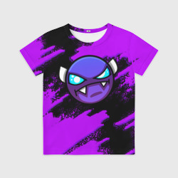 Детская футболка 3D Geometry Dash game - Геометри Дэш