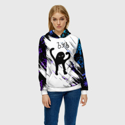 Женская толстовка 3D Новогодний ЪУЪ съука - фото 2