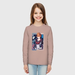 Детский лонгслив хлопок Тарталья Tartaglia, Genshin Impact| Геншин Импакт - фото 2