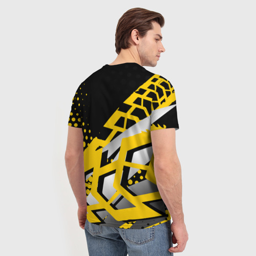 Мужская футболка 3D Renault Рено, цвет 3D печать - фото 4